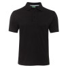 Jersey Cotton Polos Black